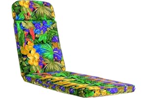 ‎KETTTEX EXKLUSIV KETTtex EXKLUSIV Cushion Rolling Lounger Parrot I Garden Lounger Cushion 200 x 65 x 9 cm I KTH3 Lounger Cushion Soft and Durable I Durable Deck Chair Cushion I Easy Care I Design 8194