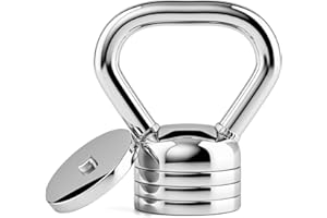 Northdeer Adjustable Kettlebell 5kg / 10kg - Compatible with All Northdeer Steel Weights - Dumbbell for Strength Training Fitness Workout Home Gym