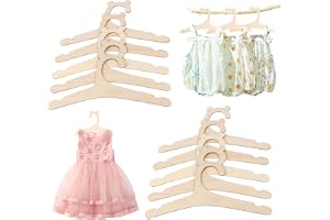 HJYDGJ 10 stycken trä baby barngalgar baby galge galgar babykläder galgar för kläder, byxor trähängare för barngalgar halkfri