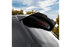 YYKJZ ABS In Fibra di Carbonio Look Car Window Roof Tronco Coda Ala Spoiler Posteriore, Per Golf 7/7.5 GTI/GTD 2014-2020 Modificato Accessori