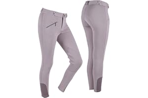 qhp de equitación para equitación Junior Niños plástico de la rodilla.