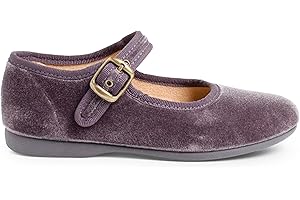 Pisamonas Merceditas Niña Terciopelo Hebilla
