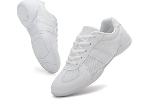 XJITiger Cheerleader skor för kvinnor och flickor: Varsity Cheer skor – lätta dans-sneakers – dansssneakers för yoga fitness