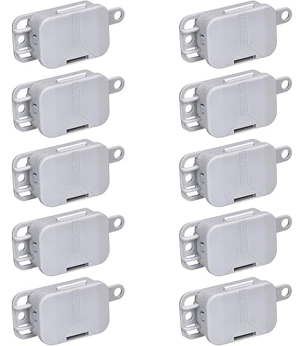 Lot De 10 Manchons De Compression Aluminium Penn-Union BCUA-4 Pour Câble 4 AWG