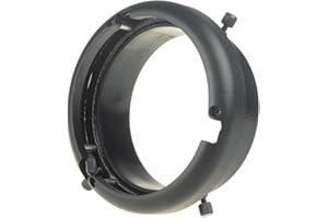 DSLRKIT Bague adaptateur flash stroboscopique 95 mm sur support Bowens 160 W 250 W 300 W