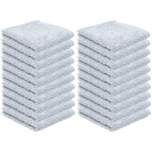 20er Pack – Seiftücher Set – 20 Seiftücher 30×30 cm – Farbe Weiss - 2