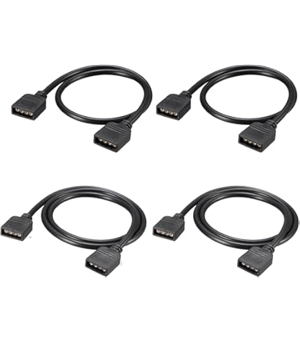 Gebildet ARGB 1 tot 5 Splitterkabel 5V 3-pins Adresseerbare RGB-Splitter Verlengkabel ARGB LED-Synchronisatiekabel voor Het Verlengen van de ARGB-Ventilatoren of LED-Series van PC
