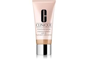 Clinique Moisture Surge Sheertint Hydrator SPF 25 | Hydrating Tinted Moisturiser Broad Spectrum SPF 25 With Hyaluronic Acid + Aloe Water | Sheer Coverage, Natural Finish, Oil-Free 40 ml.