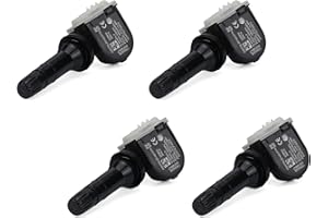 HEBERUCK 4 czujniki ciśnienia w oponach z Astra J K Corsa D Opel Adam TPMS, kompatybilne z TPMS Corsa E Insignia B Meriva B Zafira C Vauxhall Astra MK VIl 7 Cadillac XT4 13506028