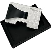 Valkyrie Akıllı Mekanizmalı Metal Kartlık RFID Korumalı Şık Dayanıklı 15-25 Kart Kapasiteli C&uuml;zdan Kartlık Gri