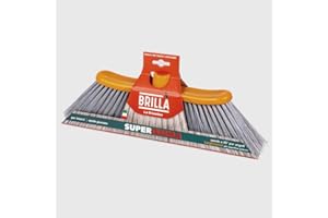 La Briantina Escoba para Interiores, Cloruro de polivinilo PVC Moplen, Multicolor, Larghezza 40 cm