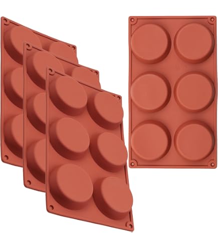 Moules Carrés En Silicone - Lot De 3 - 15 Cavités - Pour Desserts, Glaçons Et Savons