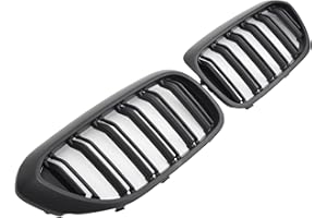 ‎GCP GCP PASST FÜR 5ER G30 G31 SPORT KÜHLERGRILL DOPPELSTEG GRILL MATT SCHWARZ