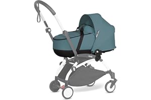 STOKKE BABYZEN YOYO Navicella, Aqua - Include Materasso doppio e morbido, Guscio e capottina ventilati - Richiede il telaio YOYO2 (Venduto a parte)