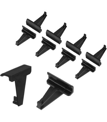 Produktbild von 10 Stück Solarpanel-Wasserablaufclips – 30 Mm Rahmenstärke, T-förmig, ABS, Für PV-Module, Verhindert Wasseransammlung
