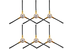 Oniissy Kit de 6 cepillos laterales para aspiradora IKOHS NETBOT S15, piezas de repuesto duraderas y compatibles