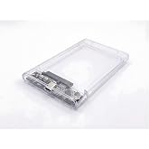Pars Power Type-C 2.5" HDD/SSD Harici Disk Kutusu, Şeffaf Tasarım, SATA III, USB 3.0, 5Gbps, UASP Destekli, Windows, Mac ve L