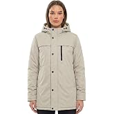 Kadın Parka Kışlık &ndash; K&uuml;rkl&uuml; İ&ccedil; Astarlı Parka Mont, R&uuml;zgar Ge&ccedil;irmez &amp; Su Ge&ccedil;irmez, Kap&uuml;şonlu, Fermuarlı, Cepli, G&uuml;nl&uuml;k Kullanı