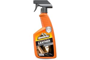 Armor All Ultra Shield + Ceramic Leather Treatment and Cleaner 500ml, Cleans and Conditions your Seats, Keeps Leather Looking New and Protects Against Spills, Stains and UV Rays