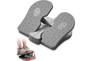 EQULUP Treppenstepper, Verstärktes Nylon Fußsteppermaschine Mini-Stepper-Trainer Zusammenklappbarer Fitness-Stepper Fußpedal-Trainingsgerät Für Das Training zu Hause Im Büro