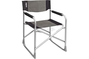BRUNNER 0404184N.C20 Sedia Regista Captain, Grigio/Nero