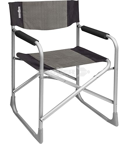 Sedia Pieghevole Oxfort Da Campeggio - Nero, Tessuto, Metallo, 53x46x74cm