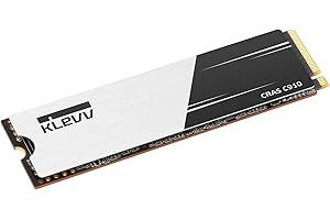 KLEVV CRAS C910 SSD 1TB, M.2 NVMe 2280, PCIe Gen4x4 Internal Solid state Drive with Heatsink, Up to 5000MB/s Data Transfer Speed, High-Performance Storage Solution