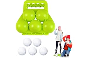 Darryy Clip Palle di Neve, Stampo per Palle di Neve, Snowball Maker, Pinze per Palle di Neve, Giocattoli Sabbia - Il Giocattolo Perfetto per la Neve e la Spiaggia! (stampi per Palle di Neve)