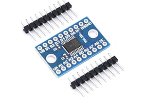 DollaTek Module logique de Niveau Binaire bidirectionnel de 8 canaux TXS0108E TXB0108