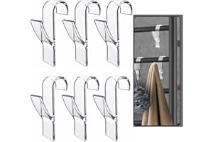 Firavggu 6 Stk Handtuchhaken Heizkörper Handtuchhalter Transparent