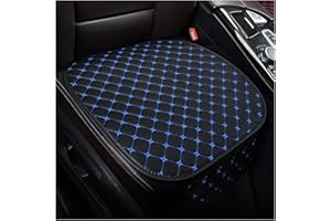 JNNJ 2 Pièces Protecteur Sièges Avant Doux Confort, Coussin pour Siège Avant Voiture avec Fond Antidérapant, Protecteur Sièges De Voiture Avant Doux Confort, Housse Siège Auto pour Camion(Bleu)