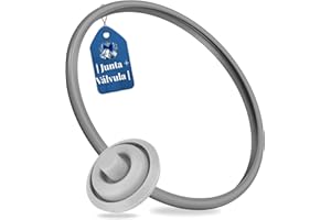 DROCODO 【Pack de 1 Y 2】 Junta de goma olla wmf Perfect y wmf Perfect Plus Ø22 + valvula wmf Perfect indicadora de cocción Ø3 | junta de goma olla express | repuesto compatible | apto para lavavajillas