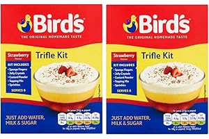 Bird's Strawberry Trifle Lot de 2 boîtes de 141 g
