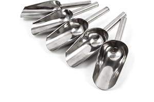 DIYI Stainless Steel Ice Cream Cake and Confectionery Wedding Buffet Candy Bar Shovel 8 Inch Pack of 5