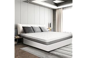 TANHK Materasso Memory 100% Made in Italy | Ortopedico Medio Rigido | Sistema di Alleviamento dei Punti di Pressione | Anallergico, Antibatterico e Antiacaro | Traspirante (Materasso Memory, 160 x 195)