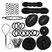 Hibeauty- Hair Styling Accessories Kit Bun Maker Roller Braid Twist Elastics Pins Hair Design Styling Tools