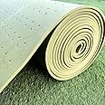 Grassflow Artificial Grass Underlay - 1m x 10m Roll -10mm Thickness - Rain Hole Drainage System - Improves Underfoot Comfort - Shockpad Underlayment - Reduces Lines and Streaks On Decking or Concrete
