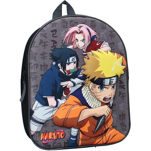 Naruto Weapons-Zaino HS FAN 2.2, Nero, 31x44 Cm, 24 Litri, In Tessuto Ripstop Impermeabile, Con Tasca Per Pc E Cinghia Trolley
