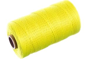 Paracord Planet Fil en nylon tressé - Résistant à l'humidité, à l'huile, à l'acide et à la pourriture - Ficelle pour la marine, la maçonnerie, l'artisanat, le jardinage