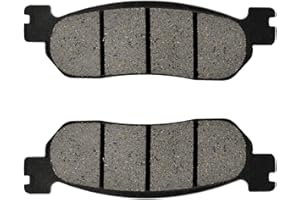 AHL Bremsbeläge Hinten Kompatibel mit Yamaha YP 125 RA X-Max ABS 2011-2017 XP250R Xmax 250 Non ABS 2005-2013 YP 250 R X-Max 2005-2009 YP400 ABS 2013-2018