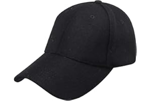 Gisdanchz Gorra de Béisbol de Lana de Invierno con Forro Polar Forrado para Hombres Mujeres