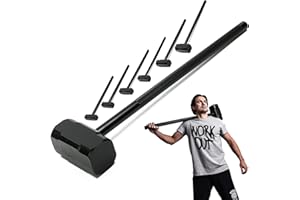 ‎SPORT-THIEME Sport-Thieme Power Hammer | Stahl Gewichtshammer, Gym-Hammer für Fitness und Krafttraining | In 7 Gewichtsvarianten 6-25 kg | Länge 76-96 cm | Geriffelte Grifffläche | Markenqualität
