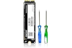 ‎OSCOO OSCOO 512GB NVMe SSD PCIe Gen3.0x4 Interne Festplatte bis zu 2000MB/s Lesen & 1500MB/s Schreiben, NVMe 3D NAND Technik, für Mac Air 2013-2017, Mac Pro 2013-2016, Mac mini 2014, iMac 2012-2018