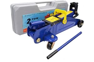 ZanGe Heavy Duty 2 Ton Car Van Hydraulic Trolley Floor Jack Lifting Garage Lift CE Repair Tool with Carry Case