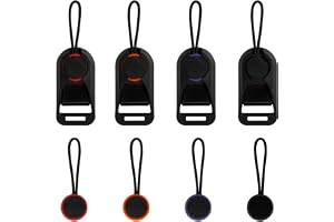 TNSLAND Kamerarem snabbkoppling Fästsystem 4 stycken Set inkludera 4 ankarslingor kompatibel Röd, svart, orange och