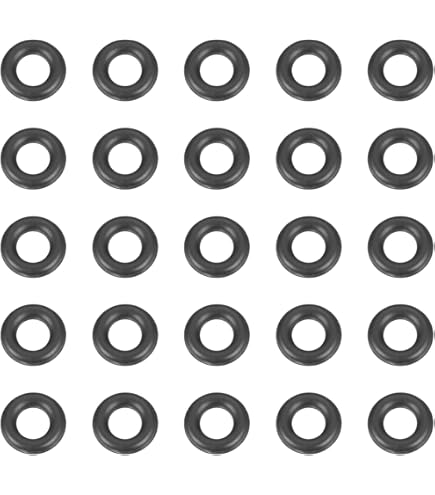 X AUTOHAUX Silicone O-Rings, 34mm OD 27mm ID 3.5mm Width VMQ Seal - View #9
