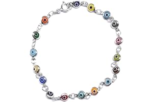 MYSTIC JEWELS by Dalia - Pulsera de Plata Mal de Ojo - 19cm