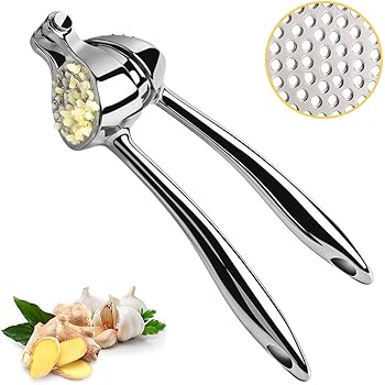 knoblauchpresse mit abstreifer
