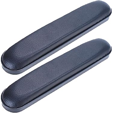 2 Copribraccioli Imbottiti Per Sedie - Grigio Antiscivolo Per Ufficio E Casa - Foto 9