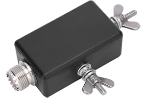 KIMISS Odbiorniki Radiowe Krótkofalowe o Dużej Mocy 9 1 Balun Plastikowa Obudowa 1:9 Mini Balun Odpowiednia Antena Krótkofalowa Hf do Zewnętrznej Stacji Qrp i mebli.